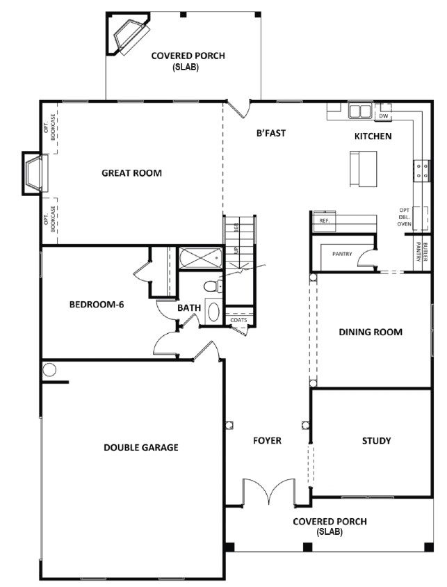 Cobalt floor plan new homes by Heatherland Homes in Atlanta, Marietta, Fairburn, Villa Rica Georgia