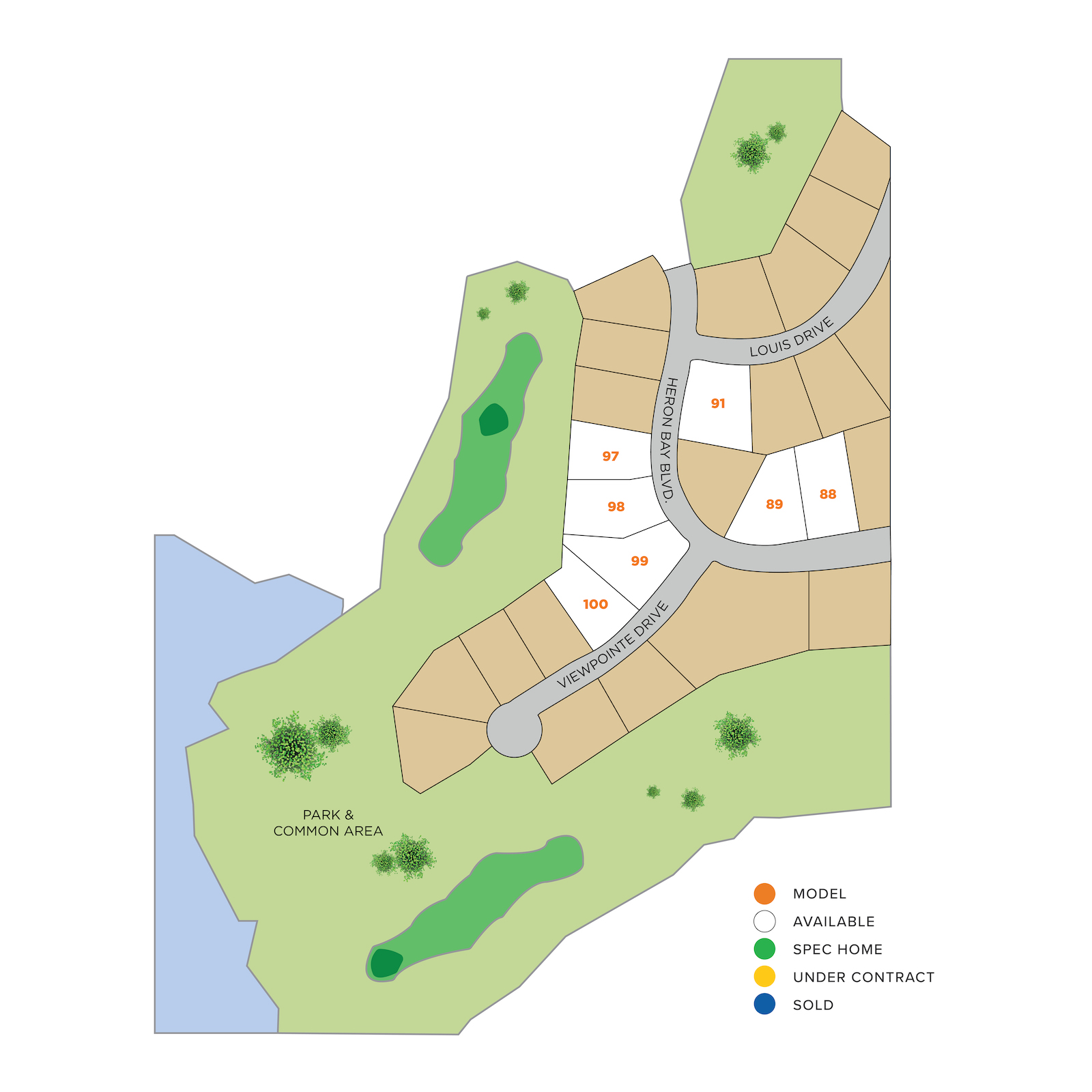 HBY Links-Site Map FOR SITE-01 - Heatherland Homes