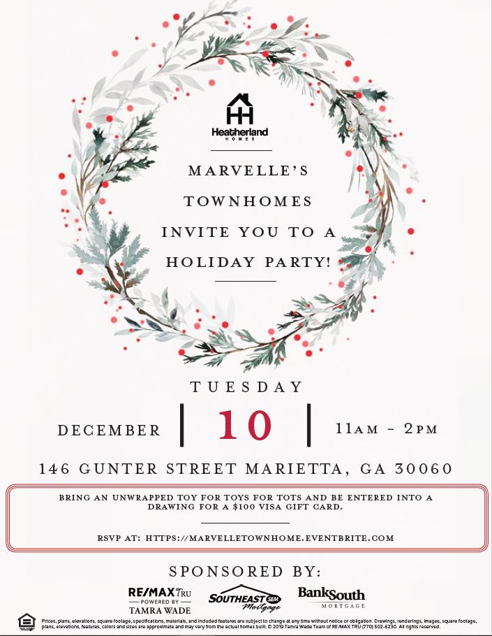 Marvelle townhome opening event