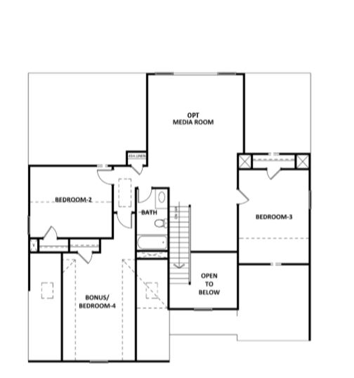 Shelly floor plan new homes by Heatherland Homes in Atlanta, Marietta, Fairburn, Villa Rica Georgia