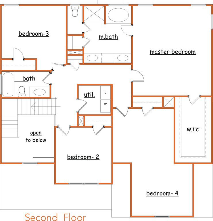 The Statesboro floor plan new homes Atlanta by Heatherland Homes